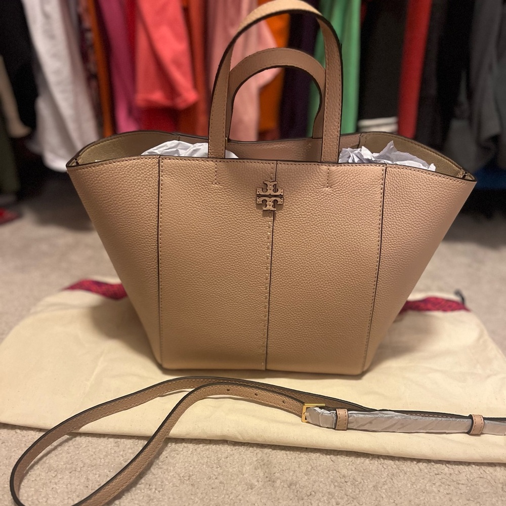 Tory Burch Leather McGraw Carryall